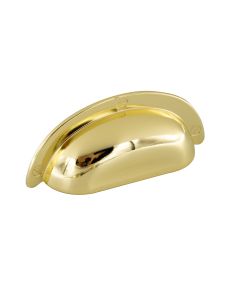 3922 Shell Madlo - Leštěná mosaz