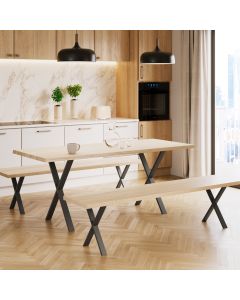 Ben X Small Nábytková noha - Černá - 360 x 430 mm