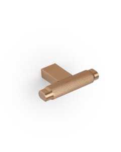 Brooklyn T Knoflík - Kartáčovaná mosaz Cava