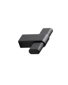 Crossing T Knoflík - Černá