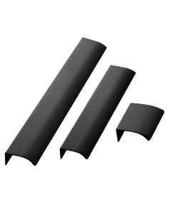 Edge Straight Profilové madlo - Kartáčovaná Černá