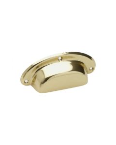 1843 Shell Madlo - Leštěná mosaz