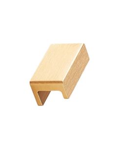 Station Knoflík - Kartáčovaná mosaz