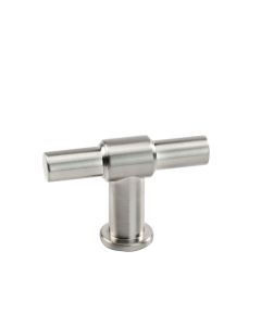 T-Type Knoflík - Nerezová ocel Look