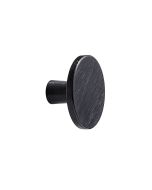 Plato Knoflík - Brushed Černá