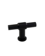 T-Type Knoflík - Matný Černá